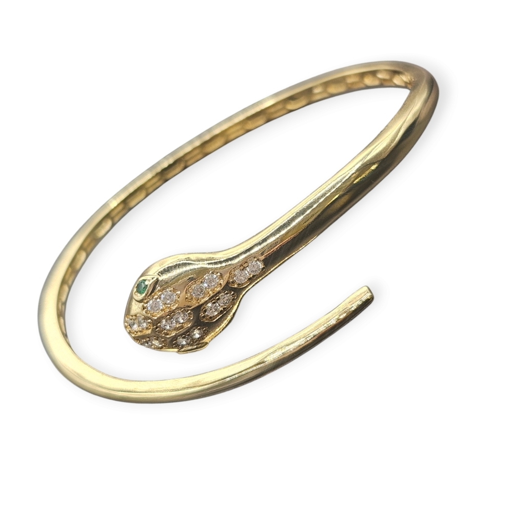 Serpent Cuff Bracelet